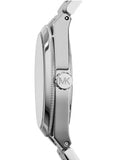 Buy Shop Michael Kors Channing Midnight Blue Dial Silver Steel Strap Watch for Women - MK6113 USA Online