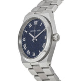 Buy Shop Michael Kors Channing Midnight Blue Dial Silver Steel Strap Watch for Women - MK6113 USA Online