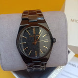 Buy Shop Michael Kors Channing Quartz Black Dial Black Steel Strap Watch For Women - MK6625 USA Online