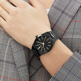 Buy Shop Michael Kors Channing Quartz Black Dial Black Steel Strap Watch For Women - MK6625 USA Online