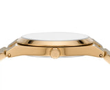 Buy Shop Michael Kors Channing Quartz Gold Dial Gold Steel Strap Watch For Women - MK6623 USA Online