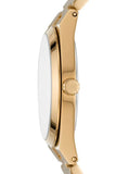Buy Shop Michael Kors Channing Quartz Gold Dial Gold Steel Strap Watch For Women - MK6623 USA Online