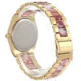 Buy Shop Michael Kors Channing Quartz Mother of Pearl Pink Dial Two Tone Steel Strap Watch For Women - MK6650 USA Online