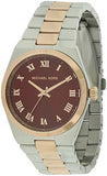 Buy Shop Michael Kors Channing Quartz Red Dial Two Tone Steel Strap Watch For Women - MK6114 USA Online