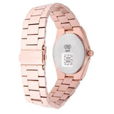Buy Shop Michael Kors Channing Quartz Rose Gold Dial Rose Gold Steel Strap Watch For Women - MK6624 USA Online