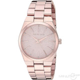 Buy Shop Michael Kors Channing Quartz Rose Gold Dial Rose Gold Steel Strap Watch For Women - MK6624 USA Online