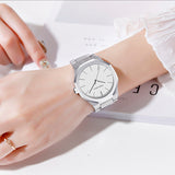 Buy Shop Michael Kors Channing Quartz White Dial Two Tone Steel Strap Watch For Women - MK6649 USA Online