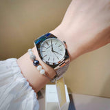 Buy Shop Michael Kors Channing Three Hand Silver Dial Silver Steel Strap Watch For Women - MK6626 USA Online