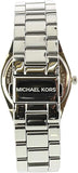 Buy Shop Michael Kors Channing Three Hand Silver Dial Silver Steel Strap Watch For Women - MK6626 USA Online