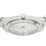 Buy Shop Michael Kors Channing Three Hand Silver Dial Silver Steel Strap Watch For Women - MK6626 USA Online