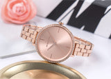 Buy Shop Michael Kors Charley Three-Hand Analog Rose Gold Dial Rose Gold Steel Strap Watch for Women - MK4400 USA Online
