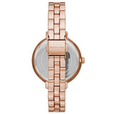 Buy Shop Michael Kors Charley Three-Hand Analog Rose Gold Dial Rose Gold Steel Strap Watch for Women - MK4400 USA Online