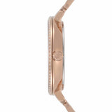 Buy Shop Michael Kors Charley Three-Hand Analog Rose Gold Dial Rose Gold Steel Strap Watch for Women - MK4400 USA Online