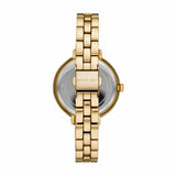 Buy Shop Michael Kors Charley Three-Hand Quartz Gold Dial Gold Steel Strap Watch for Women - MK4399 USA Online