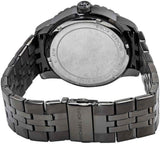 Buy Shop Michael Kors Chronograph Cunningham Multifunction Blue Dial Grey Steel Strap Watch For Men - MK7155 USA Online