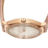 Buy Shop Michael Kors Cinthia Mother of Pearl Dial Pink Leather Strap Watch for Women - MK2663 USA Online