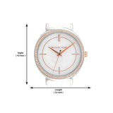 Buy Shop Michael Kors Cinthia Mother of Pearl Dial Two Tone Steel Strap Watch For Women - MK3831 USA Online