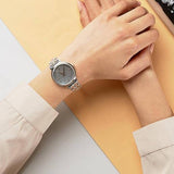 Buy Shop Michael Kors Cinthia Mother of Pearl Grey Dial Two Tone Steel Strap Watch for Women - MK3642 USA Online