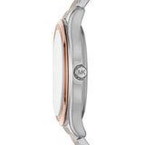 Buy Shop Michael Kors Cinthia Mother of Pearl Grey Dial Two Tone Steel Strap Watch for Women - MK3642 USA Online