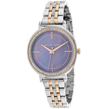 Buy Shop Michael Kors Cinthia Mother of Pearl Grey Dial Two Tone Steel Strap Watch for Women - MK3642 USA Online