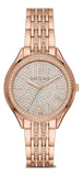 Buy Shop Michael Kors Cinthia Mother of Pearl Rose Gold Dial Rose Gold Steel Strap Watch for Women - MK3643 USA Online