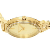 Buy Shop Michael Kors Cinthia Quartz Gold Dial Gold Steel Strap Watch For Women - MK3681 USA Online