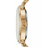 Buy Shop Michael Kors Cinthia Quartz Gold Dial Gold Steel Strap Watch For Women - MK3681 USA Online
