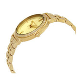 Buy Shop Michael Kors Cinthia Quartz Gold Dial Gold Steel Strap Watch For Women - MK3681 USA Online