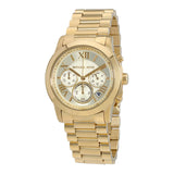 Buy Shop Michael Kors Cooper Gold Dial Gold Steel Strap Watch for Women - MK6274 USA Online