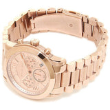 Buy Shop Michael Kors Cooper Rose Gold Rose Gold Steel Strap Watch for Women - MK6275 USA Online