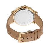 Buy Shop Michael Kors Corey Analog Gold Dial Brown Leather Strap Watch for Women - MK2986 USA Online
