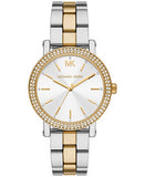 Buy Shop Michael Kors Corey Analog Silver Dial Two Tone Steel Strap Watch for Women - MK7348 USA Online