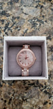 Buy Shop Michael Kors Crystals Pavé Rose Gold Dial Rose Gold Steel Strap Watch for Women - MK3799 USA Online