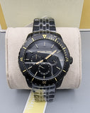Buy Shop Michael Kors Cunningham Chronograph Black Dial Black Steel Strap Watch For Men - MK7157 USA Online