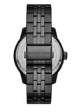 Buy Shop Michael Kors Cunningham Chronograph Black Dial Black Steel Strap Watch For Men - MK7157 USA Online