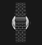 Buy Shop Michael Kors Cunningham Chronograph Black Dial Black Steel Strap Watch For Men - MK8965 USA Online
