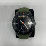 Buy Shop Michael Kors Cunningham Chronograph Black Dial Green Rubber Strap Watch For Men - MK7165 USA Online