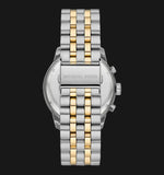 Buy Shop Michael Kors Cunningham Chronograph Black Dial Two Tone Steel Strap Watch For Men - MK8964 USA Online