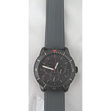Buy Shop Michael Kors Cunningham Multifunction Grey Dial Grey Rubber Strap Watch For Men - MK7164 USA Online