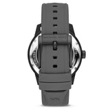 Buy Shop Michael Kors Cunningham Multifunction Grey Dial Grey Rubber Strap Watch For Men - MK7164 USA Online