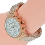 Buy Shop Michael Kors Damen White Dial Rose Gold Steel Strap Watch for Women - MK5026 USA Online