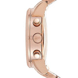 Buy Shop Michael Kors Damen White Dial Rose Gold Steel Strap Watch for Women - MK5026 USA Online