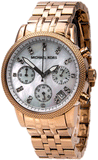 Buy Shop Michael Kors Damen White Dial Rose Gold Steel Strap Watch for Women - MK5026 USA Online