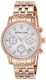 Buy Shop Michael Kors Damen White Dial Rose Gold Steel Strap Watch for Women - MK5026 USA Online