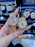 Buy Shop Michael Kors Darci Analog Gold Dial Gold Steel Strap Watch For Women - MK4513 USA Online