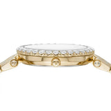 Buy Shop Michael Kors Darci Analog Gold Dial Gold Steel Strap Watch For Women - MK4513 USA Online