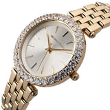 Buy Shop Michael Kors Darci Analog Gold Dial Gold Steel Strap Watch For Women - MK4513 USA Online
