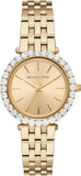 Buy Shop Michael Kors Darci Analog Gold Dial Gold Steel Strap Watch For Women - MK4513 USA Online
