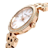 Buy Shop Michael Kors Darci Analog Mother of Pearl Dial Rose Gold Steel Strap Watch For Women - MK3832 USA Online