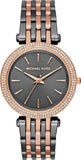 Buy Shop Michael Kors Darci Analog Quartz Grey Dial Two Tone Steel Strap Watch For Women - MK3584 USA Online